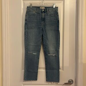 Madewell High-Rise Slim Boyjean in Elkhart Wash. Size 27. NEW with tags! 👖✨